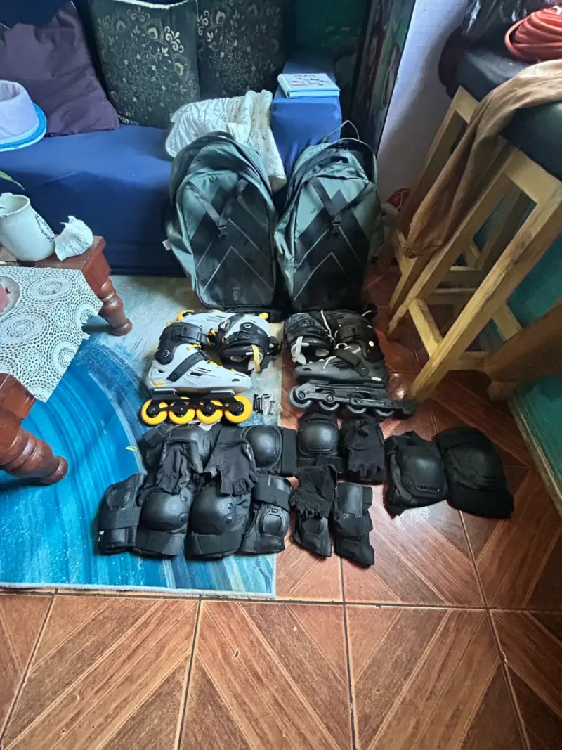 Set de Patines en Línea con Protección y Mochilas - 2