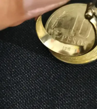 Argollas de oro 18k n°4 3.1g están con boleta. - miniatura 5