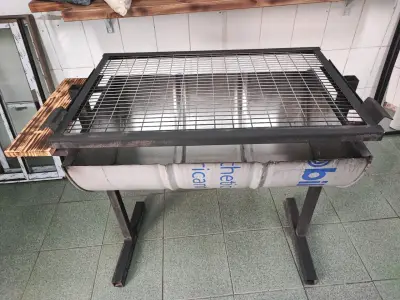 Parrilla de tambor con soporte metálico - miniatura 3