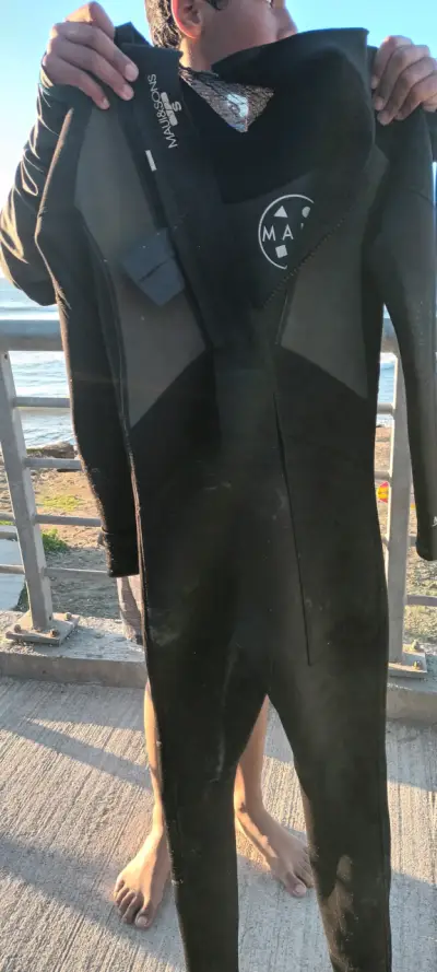 Traje de Neopreno Maui And Sons Negro - miniatura 3
