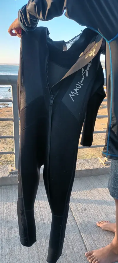 Traje de Neopreno Maui And Sons Negro - miniatura 4