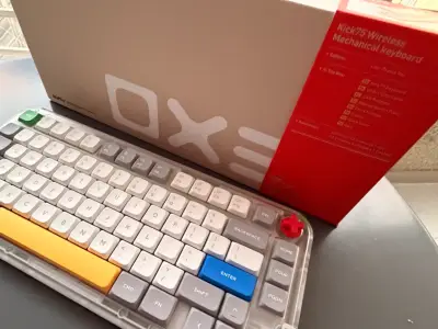 Teclado Mecánico Inalámbrico Kick75 Retro - miniatura 1