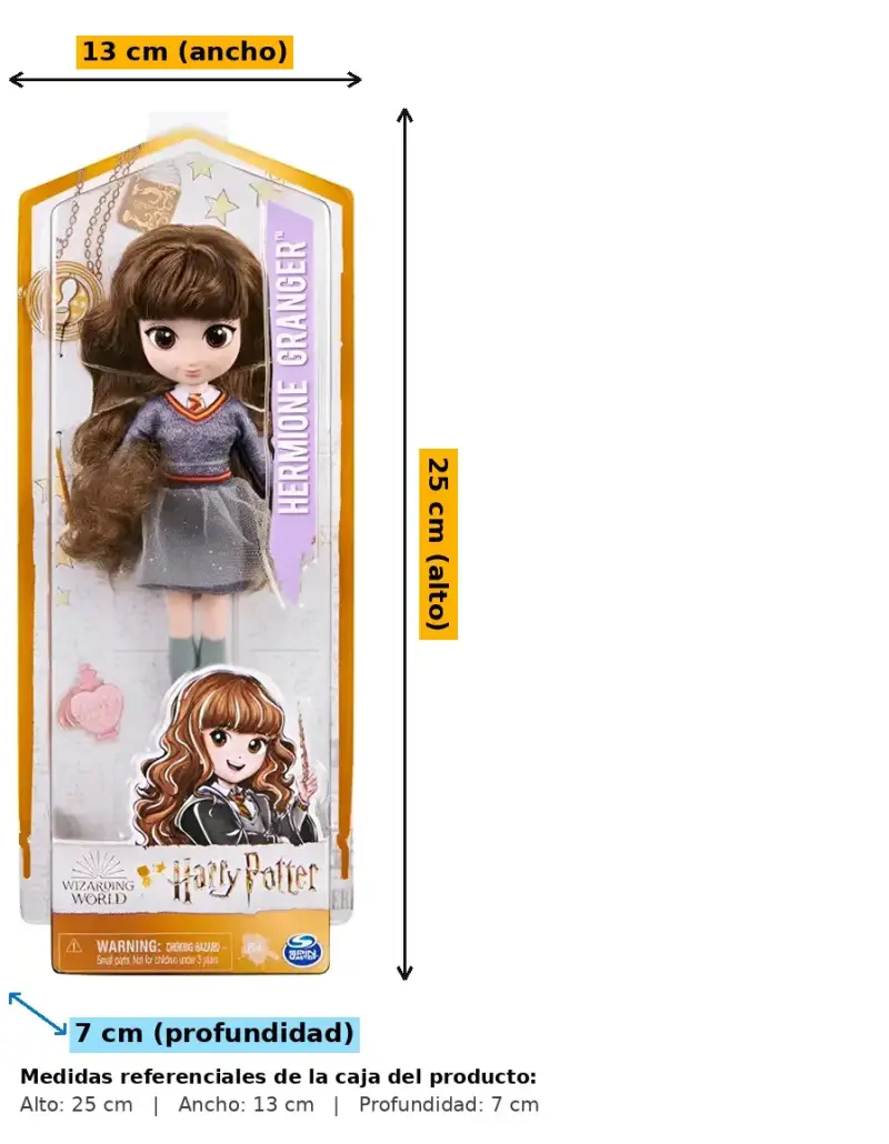 Muñeca Hermione Granger de Harry Potter - 1