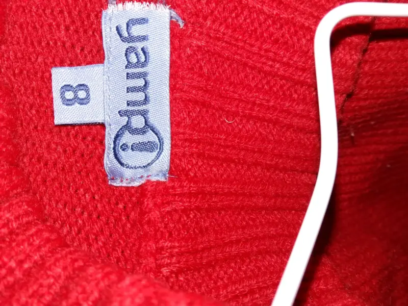 Chaleco rojo para niño con cierre Yamp - 2