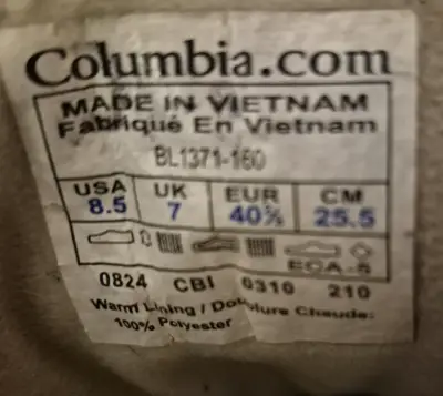 Botas de invierno Columbia con forro cálido - miniatura 3