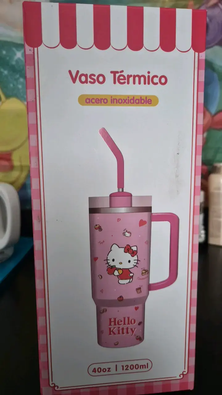 Vaso Térmico Hello Kitty Acero Inoxidable 1200ml - 2