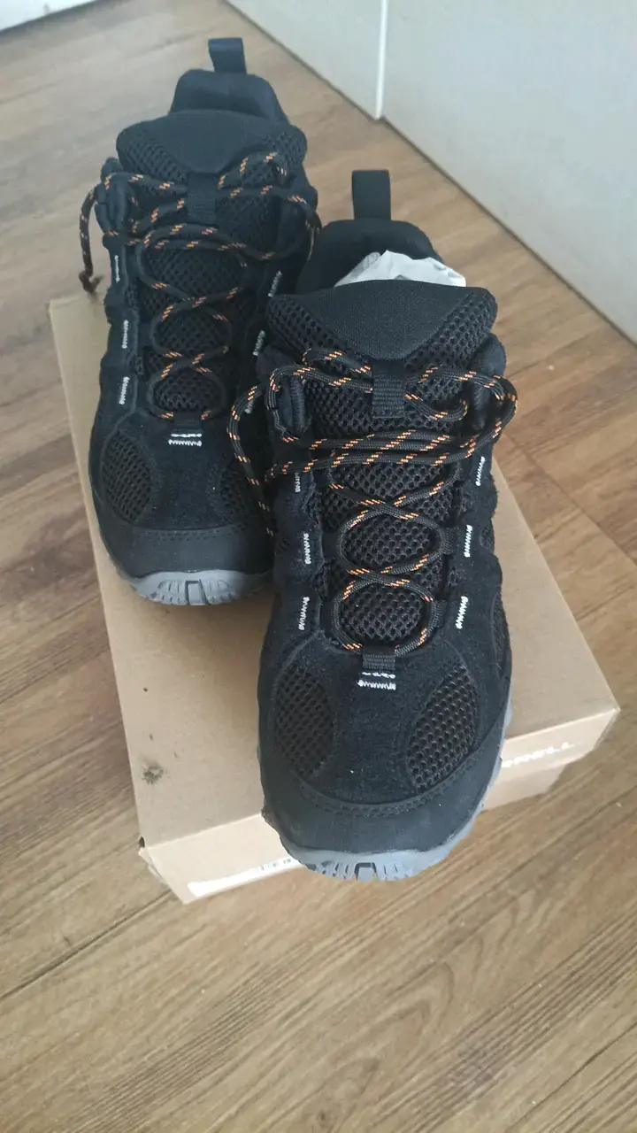 Zapatillas de trekking Merrell negras para hombre - 3