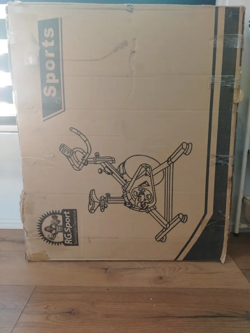 Bicicleta estática RG Sport para ejercicio en casa - 2