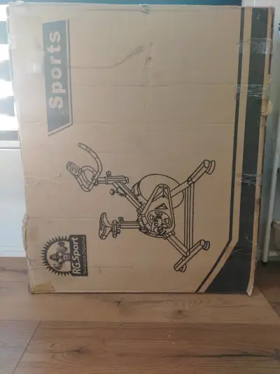 Bicicleta estática RG Sport para ejercicio en casa - miniatura 2