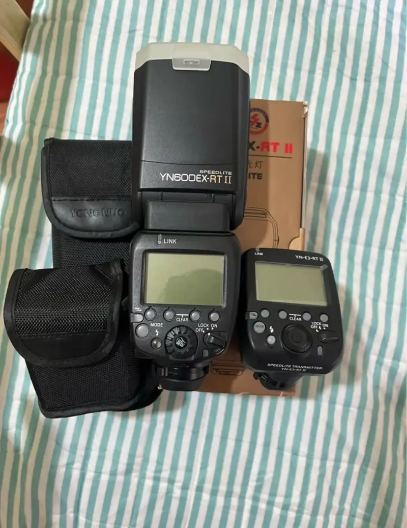 Kit Iluminación Yongnuo YN600EX-RT II + Transmisor - 1