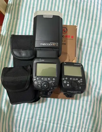 Kit Iluminación Yongnuo YN600EX-RT II + Transmisor - miniatura 1