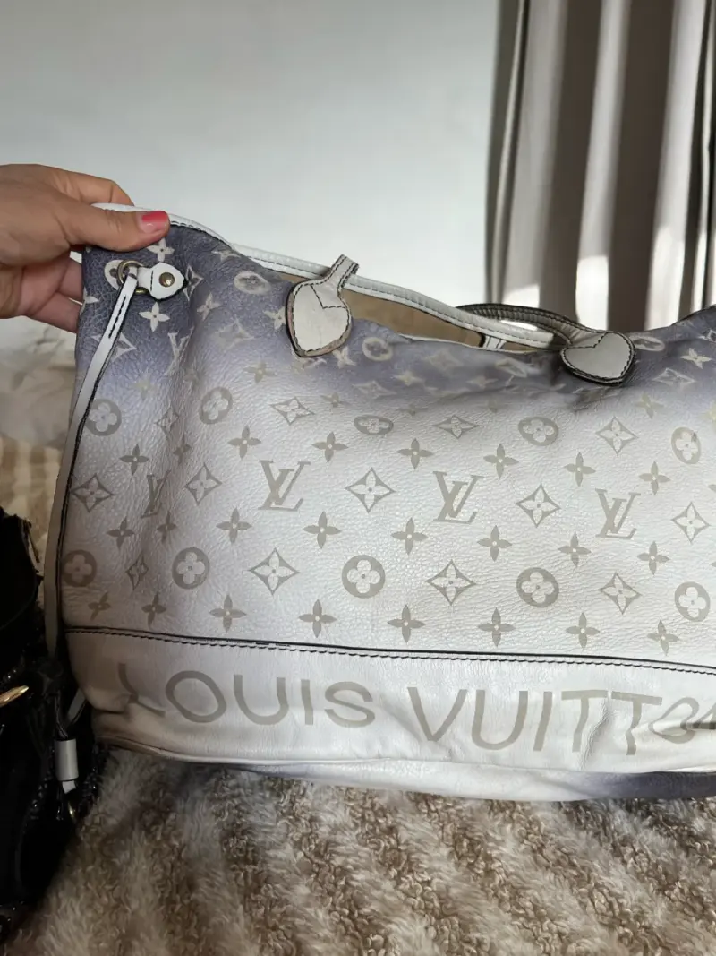 Bolso Louis Vuitton Monogram Blanco y Gris
