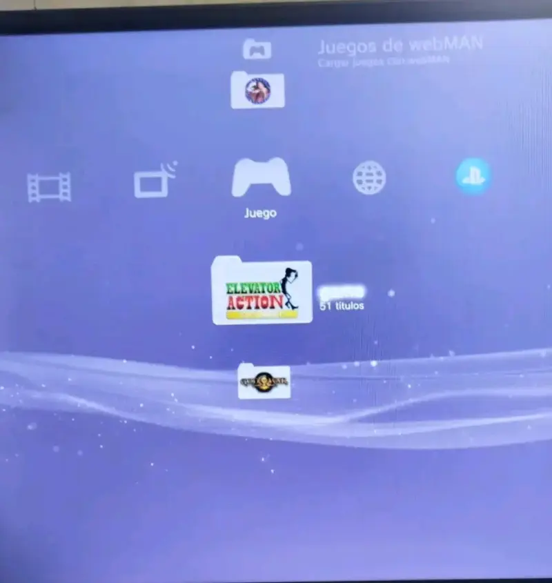 Consola PlayStation 3 con control y juegos - 5