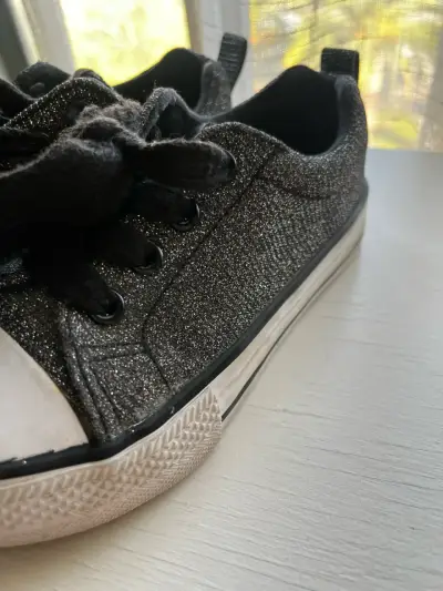 Zapatillas negras brillantes para niña Bubble Gumm - miniatura 2