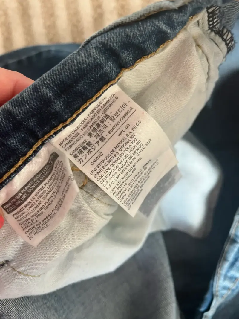 Jeans Levi's clásicos para hombre - 4