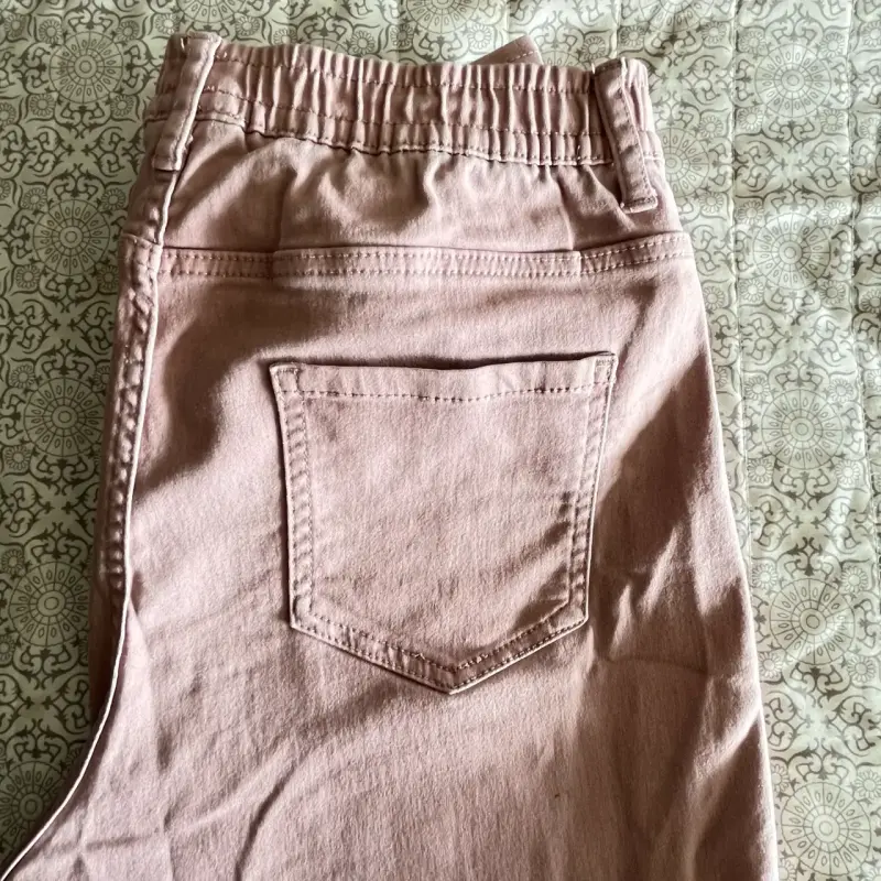 Bermudas rosadas de algodón para hombre - 2