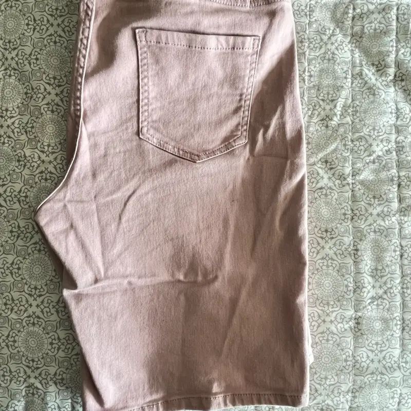 Bermudas rosadas de algodón para hombre - 3
