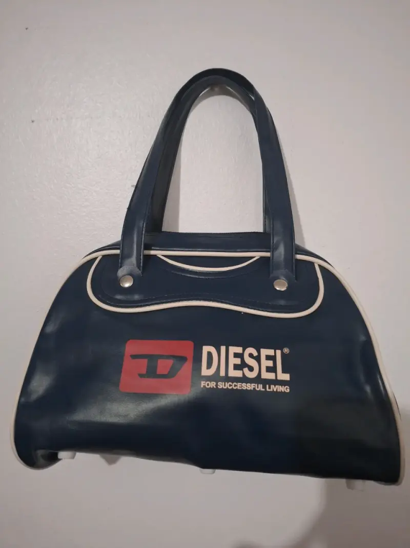 Bolso de mano azul Diesel para mujer