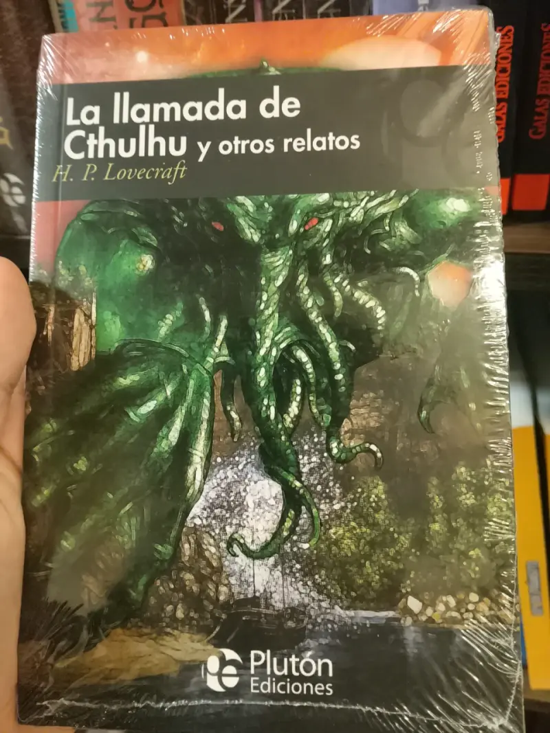 Colección de libros de H. P. Lovecraft - Plutón Ediciones - 4