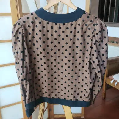 Chaqueta vintage de lunares Alice Gee - miniatura 6