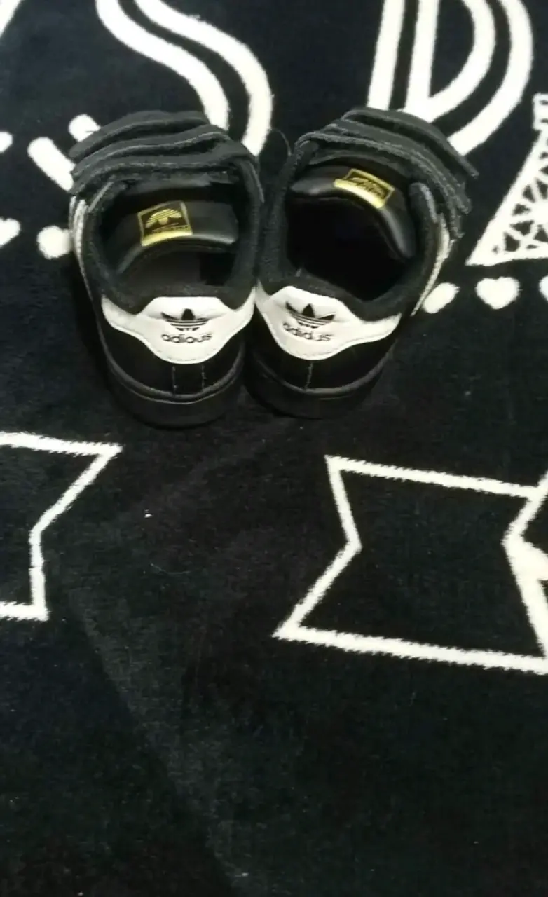 Zapatillas deportivas negras para niños Adidas - 3