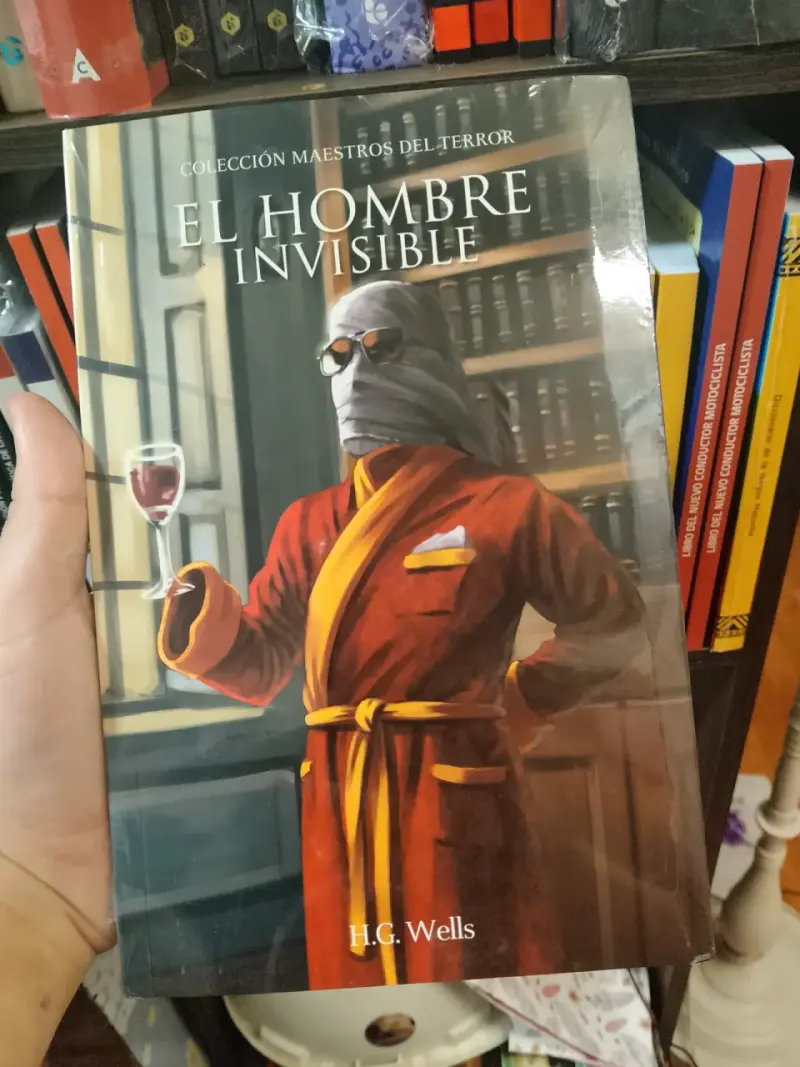 Libro El Hombre Invisible de H.G. Wells