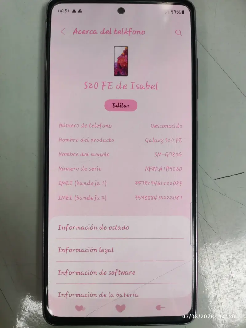 Samsung Galaxy S20 FE en buen estado - 4