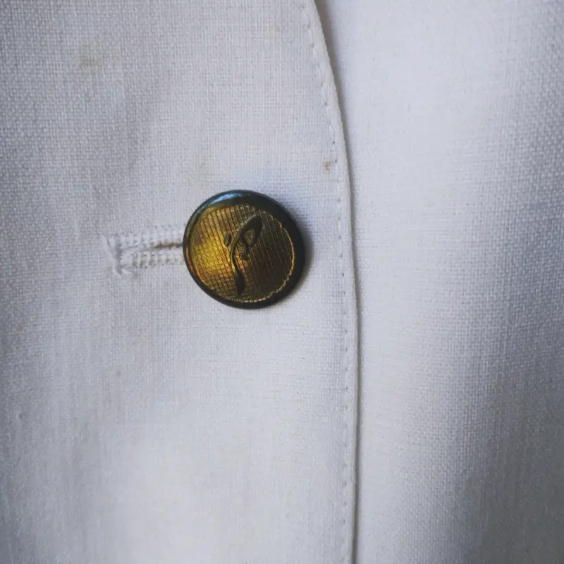 Blazer blanco elegante para mujer Ronia - 2