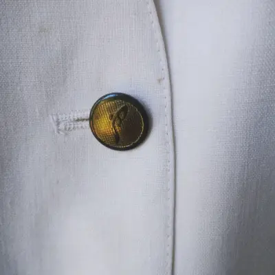 Blazer blanco elegante para mujer Ronia - miniatura 2