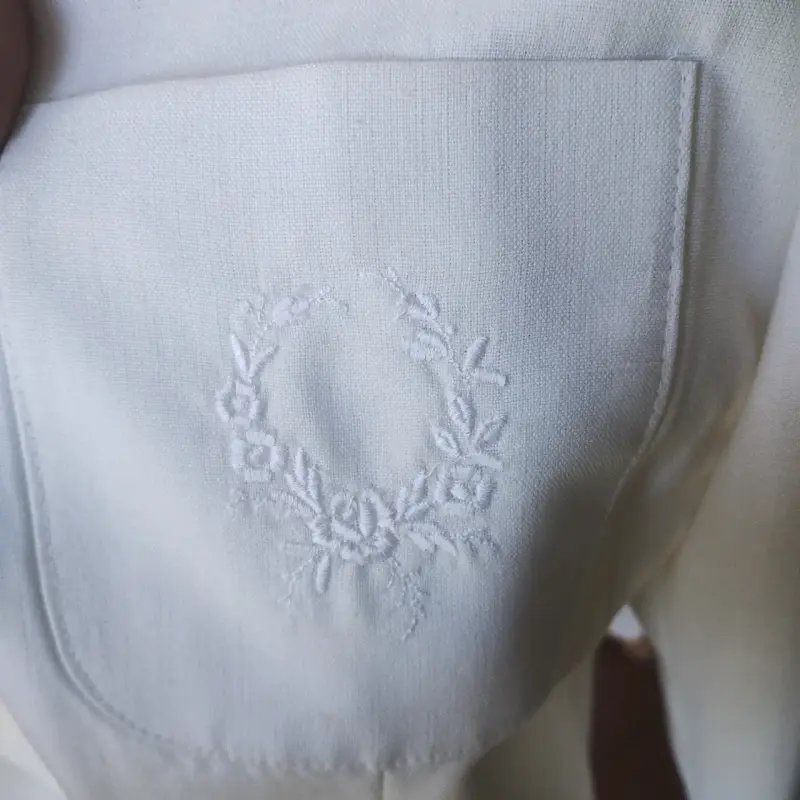 Blazer blanco elegante para mujer Ronia - 6