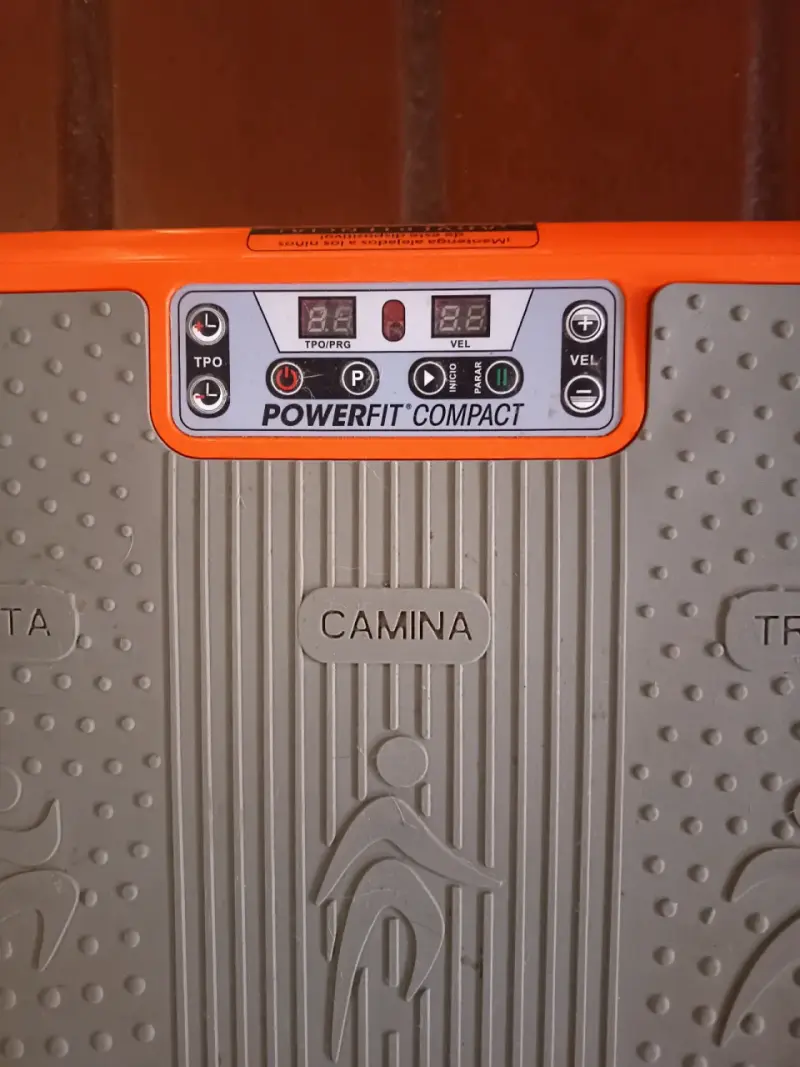 Plataforma vibratoria Powerfit Compact para ejercicio - 3