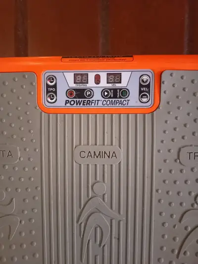 Plataforma vibratoria Powerfit Compact para ejercicio - miniatura 3