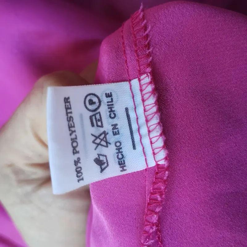 Blusa fucsia con bordado Leslie Fay - 6