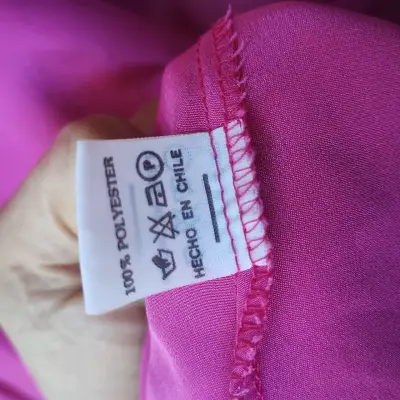Blusa fucsia con bordado Leslie Fay - miniatura 6