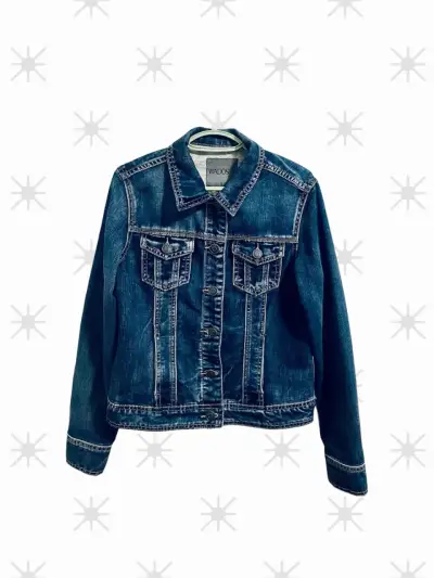 Chaqueta de mezclilla azul Wados talla S - miniatura 2
