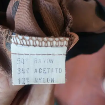 Chaqueta de mujer con lunares marrón y negro - miniatura 3