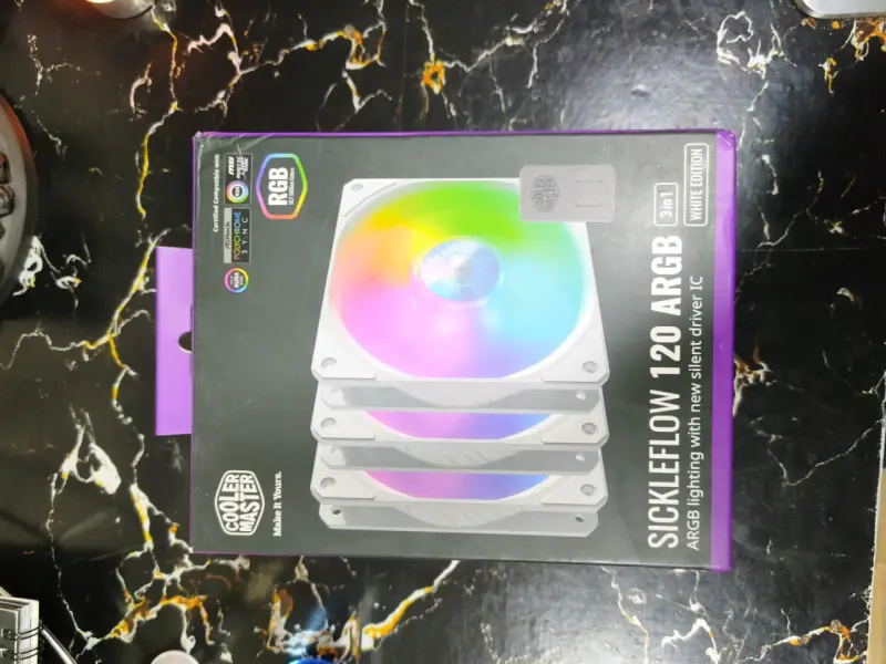 Ventiladores SickleFlow 120 ARGB 3 en - 1