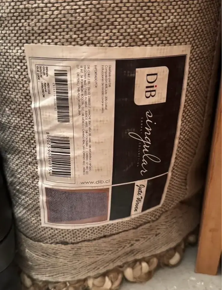 Alfombra Handwoven Mix 200x290 Gris Natural - 3