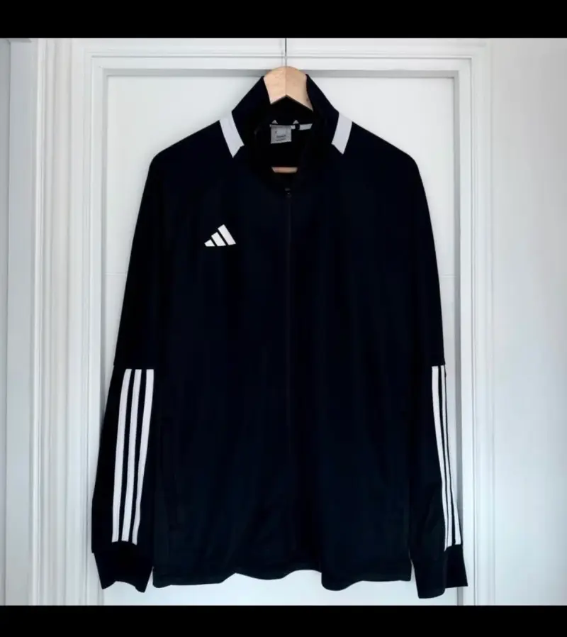 Polerón Deportivo Negro Adidas Unisex Talla L - 2