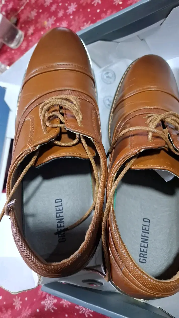 Zapatos de vestir marrones para hombre Greenfield - 4