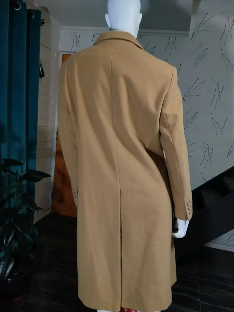 Abrigo Clásico Camel Vittoria Verani – talla 44 - 2