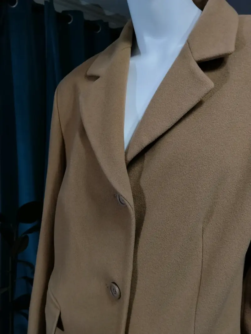 Abrigo Clásico Camel Vittoria Verani – talla 44 - 3