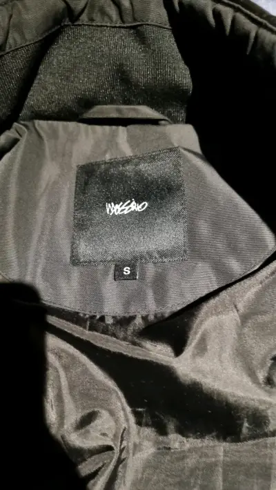 Chaqueta negra acolchada biker Mossimo - miniatura 1