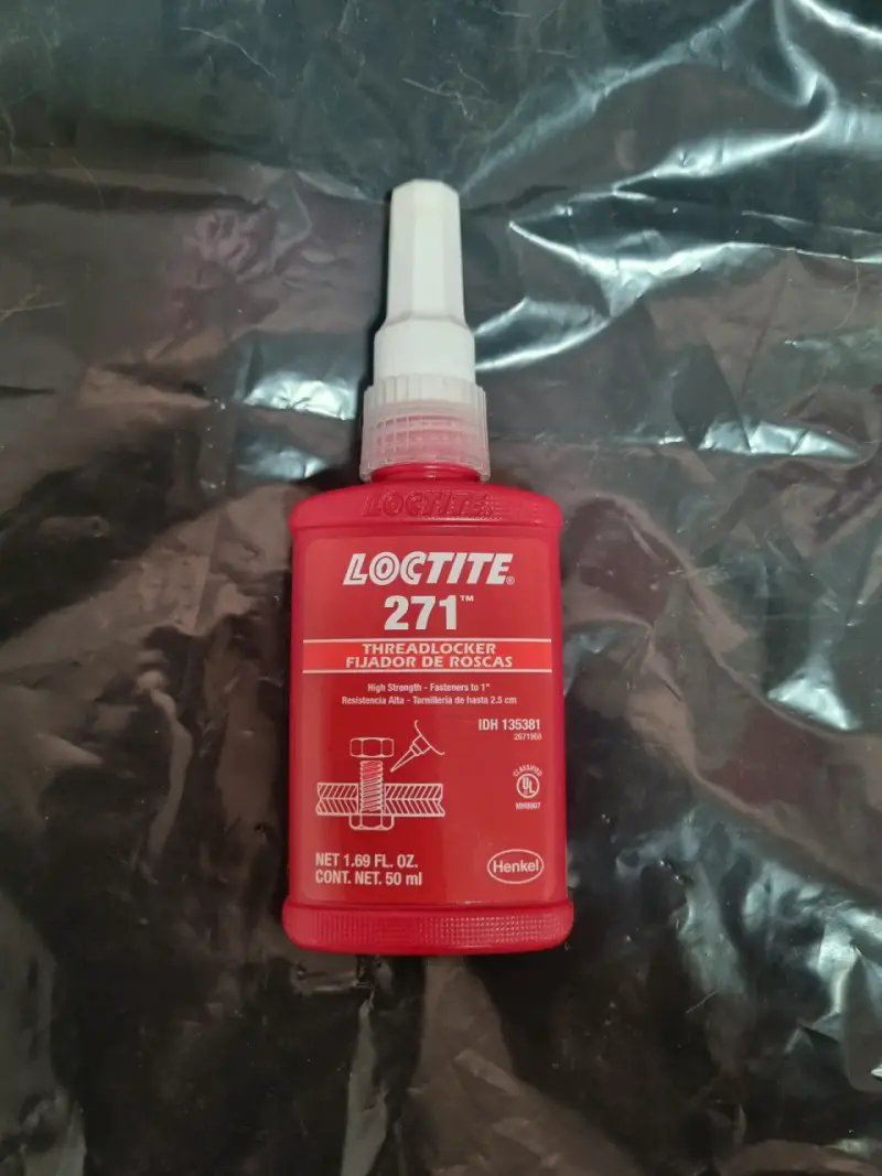 Fijador de Roscas Loctite 271 Alta Resistencia 50ml