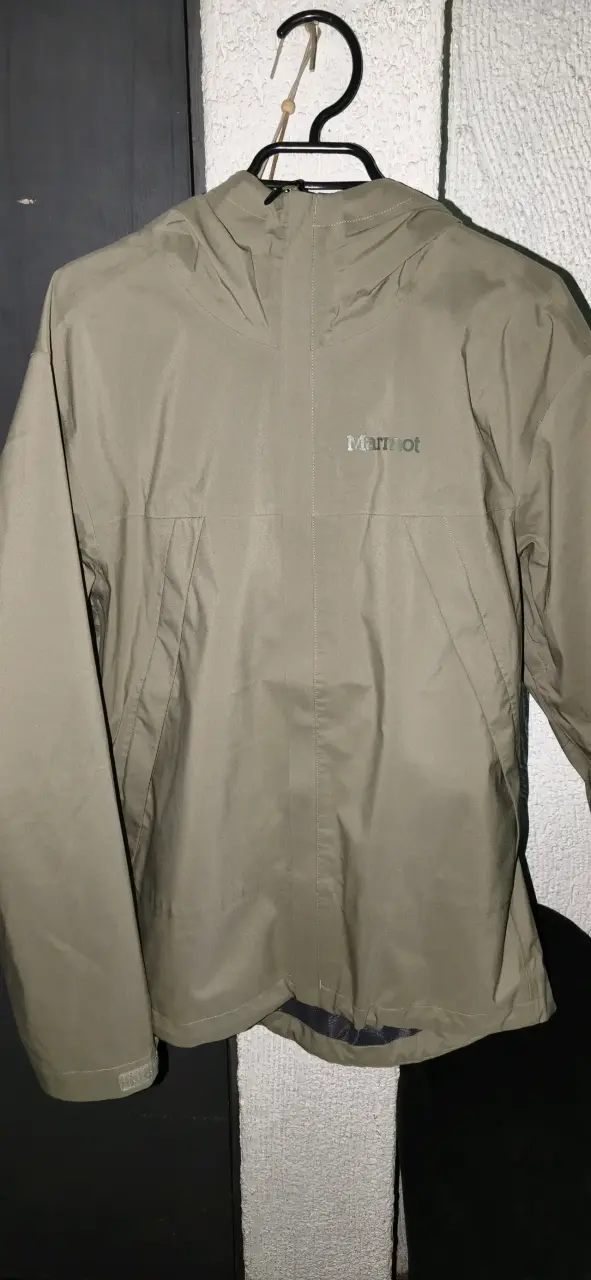 Chaqueta impermeable Marmot verde oliva - 1