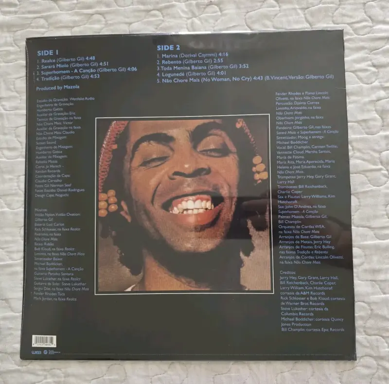 Vinilo Gilberto Gil Realce, Duran Duran Notorious - 1
