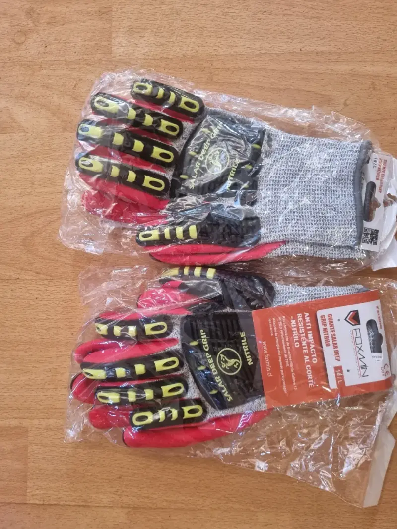 Guantes de seguridad anti impacto Foxman talla L