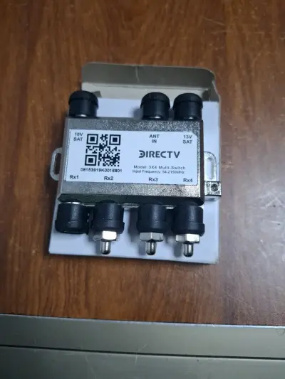 Multiswitch DirecTV 3x4 para Antena Satelital - miniatura 1