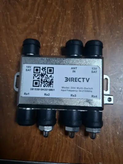 Multiswitch DirecTV 3x4 para Antena Satelital - miniatura 4
