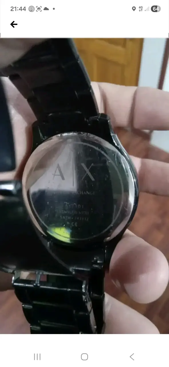 Reloj Armani Exchange Negro de Acero Inoxidable - 3